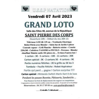 Photo du GRAND LOTO U.S.St Pierre des Corps Natation à Saint-Pierre-des-Corps
