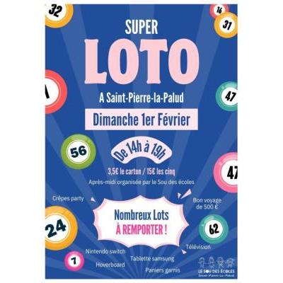 Photo du Super loto du Sou des &eacute;coles à Saint-Pierre-la-Palud