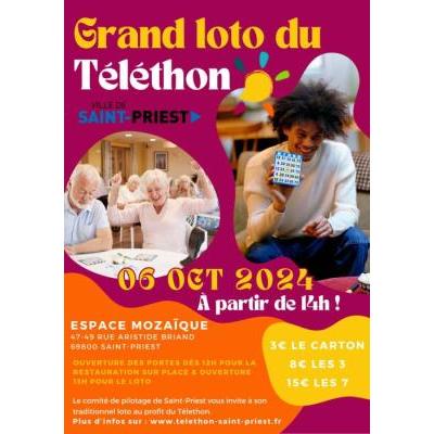 Photo du Loto Téléthon à Saint-Priest