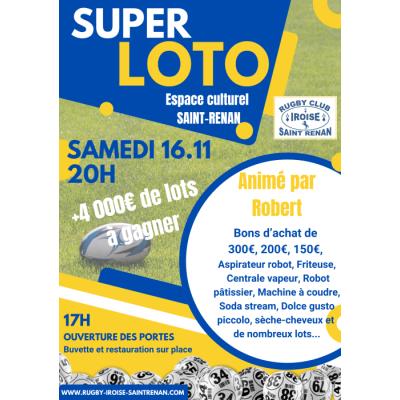 Photo du Super Loto du Rugby Club Iroise à Saint-Renan