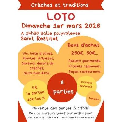 Photo du LOTO à Saint-Restitut