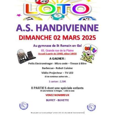 Photo du LOTO AS HANDIVIENNE à Saint-Romain-en-Gal