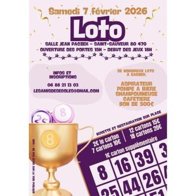 Photo du LOTO LES AMIS DES ECOLES 80470 ST SAUVEUR à Saint-Sauveur