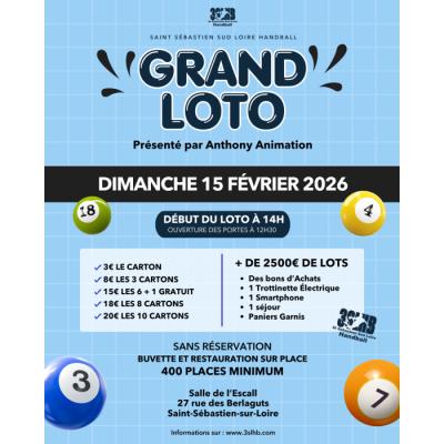 Photo du Grand Loto du 3SLHB à Saint-Sébastien-sur-Loire