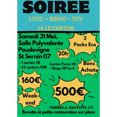 Photo du Soirée Loto à Saint-Sernin