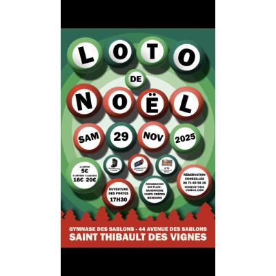 Photo du Loto de Noël  à Saint-Thibault-des-Vignes