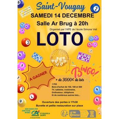 Photo du Super loto à Saint-Vougay