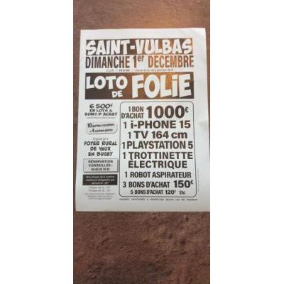 Photo du Loto de Folie à Saint-Vulbas