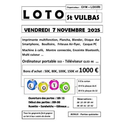 Photo du LOTO GYM LOISIRS - ST-VULBAS à Saint-Vulbas