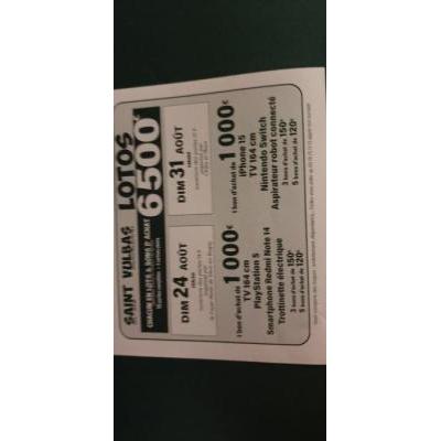 Photo du Super loto du foyer rural de Vaux-en-Bugey à Saint-Vulbas