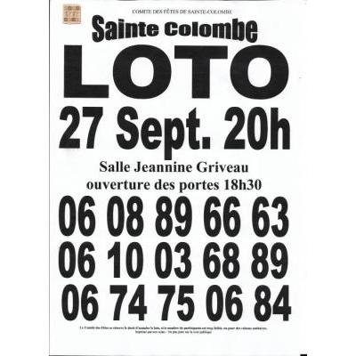 Photo du LOTO du Comité Des Fêtes à Sainte-Colombe