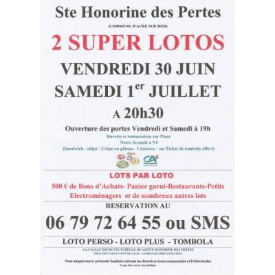 Photo du 2 SUPERS LOTO STE HONORINE DES PERTES PAR CHRIS ANIMATION à Sainte-Honorine-des-Pertes