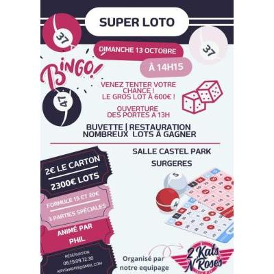 Photo du SUPER LOTO BINGO PARIS DAKAR à Surgères