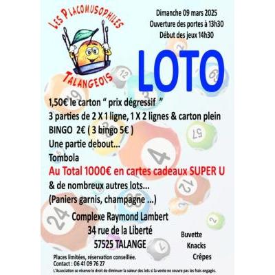 Photo du Loto des Placomusophiles Talangeois à Talange