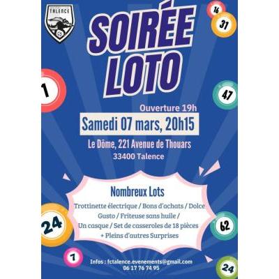 Photo du Super Loto du FC Talence à Talence