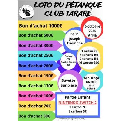 Photo du Loto pétanque Club de tarare à Tarare