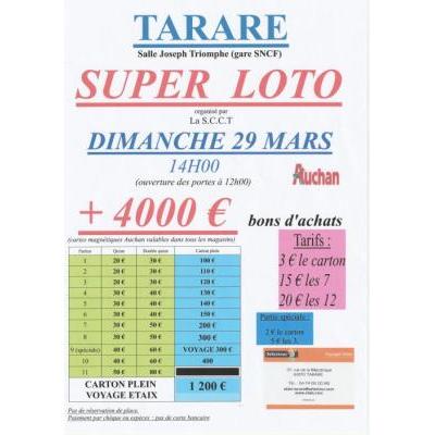 Photo du SUPER LOTO à Tarare