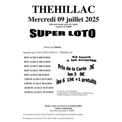 Photo du Super loto de l'UNC Saint Dolay: Théhillac à Théhillac