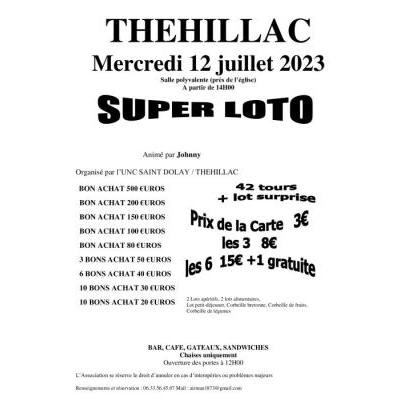 Photo du Super Loto de l'UNC Saint Dolay / Théhillac à Théhillac