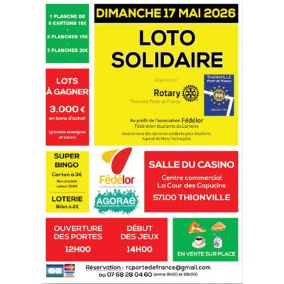 Photo du LOTO SOLIDAIRE DU ROTARY à Thionville