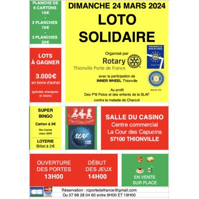 Photo du Loto solidaire du Rotary Thionville PDF à Thionville