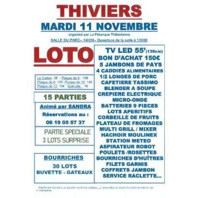 Photo du SUPER LOTO à Thiviers