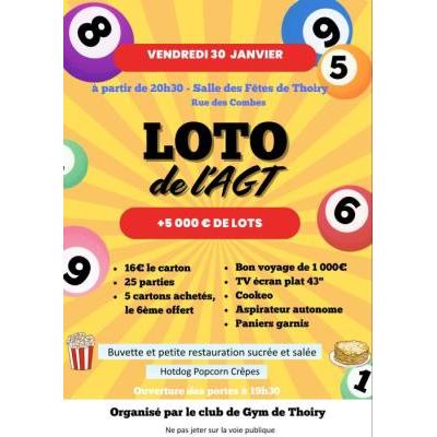 Photo du Loto de l'AGT, Avenir Gessien Gymnastique de Thoiry à Thoiry