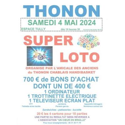 Photo du Super LOTO à Thonon-les-Bains