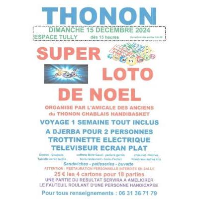 Photo du LOTO DE NOEL à Thonon-les-Bains