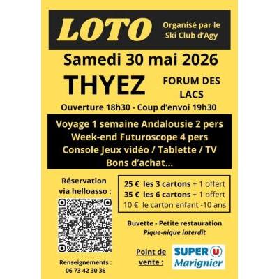 Photo du Loto du Ski Club Agy à Thyez