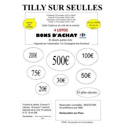 Photo du super loto à Tilly-sur-Seulles