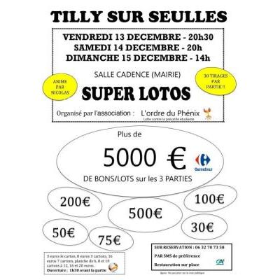 Photo du super loto à Tilly-sur-Seulles