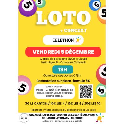 Photo du Loto pour le Téléthon  à Toulouse