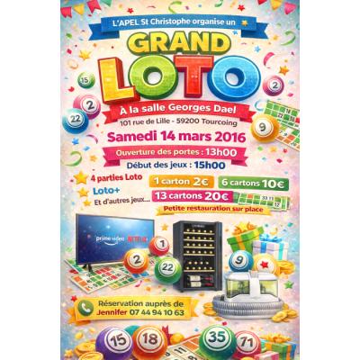 Photo du Super loto saint Christophe  à Tourcoing