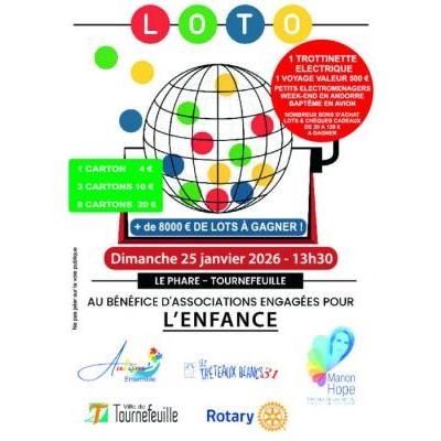Photo du Super Loto du Rotary à Tournefeuille