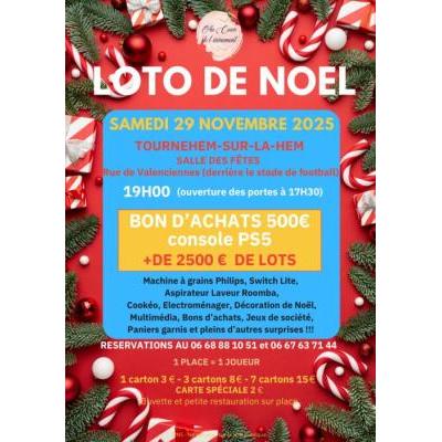 Photo du Loto de Noël  à Tournehem-sur-la-Hem