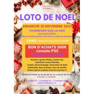 Photo du Loto de Noël  à Tournehem-sur-la-Hem