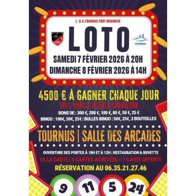 Photo du Méga Loto - spécial bons d'achats à Tournus