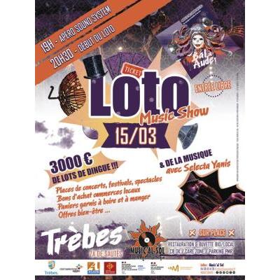 Photo du LOTO Music Show avec SELECTA YANIS   à Trèbes