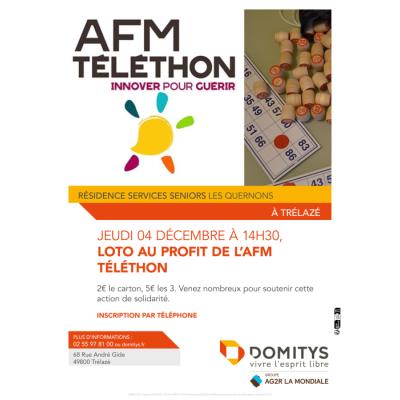 Photo du Loto au profit de l'AFM Téléthon à Trélazé
