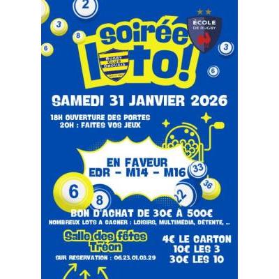 Photo du loto ecole de rugby dreux à Tréon