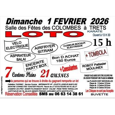 Photo du GRAND LOTO DU KARATE 1 FEVRIER 2026 à Trets