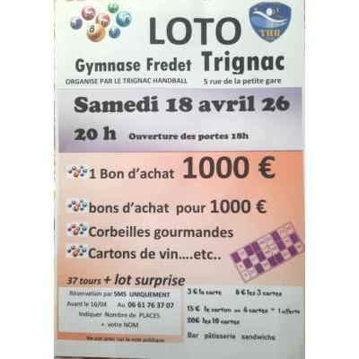 Photo du SUPER LOTO DU HANDBALL à Trignac