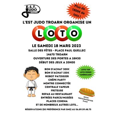 Photo du Loto organisé par l'EST Judo Troarn à Troarn