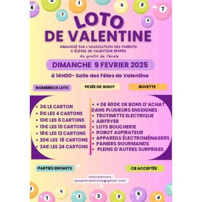 Photo du LOTO ECOLES DE VALENTINE à Valentine