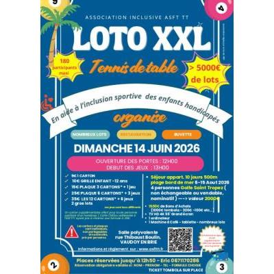 Photo du Super Loto inclusif XXL  à Vaudoy-en-Brie