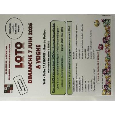 Photo du SUPER LOTO FINALE A 500&euro; Anim&eacute; par MELANIE 06.59.27.14.07 à Veigné