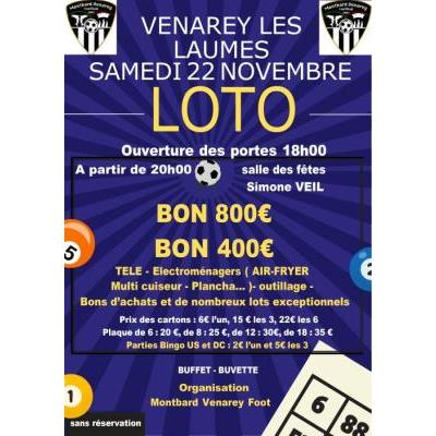 Photo du Loto Montbard Venarey Football à Venarey-les-Laumes