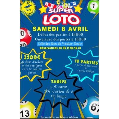Photo du Super Loto Bingo à Verdun-sur-le-Doubs