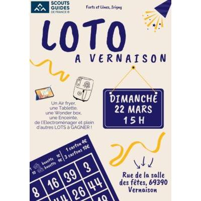 Photo du LOTO DES SCOUTS ET GUIDES DE FRANCE à Vernaison